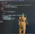 Mein Logo,Hindugottheit Ganesha vor HTML-Datei.